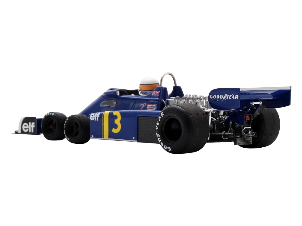 Tyrrell P34 #3 Jody Scheckter Formula One F1 "Dutch GP" (1976) with Driver 1/43 Model Car by Spark view 5