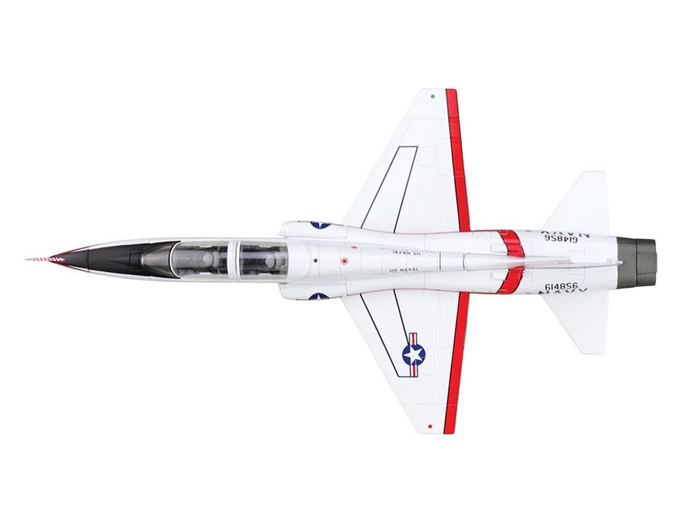 Northrop T-38A Talon Aircraft "61-0856 United States Naval Test Pilot School NAS Patuxent River NASA" (2005) United States Navy "Air Power Series" 1/72 Diecast Model by Hobby Master view 3