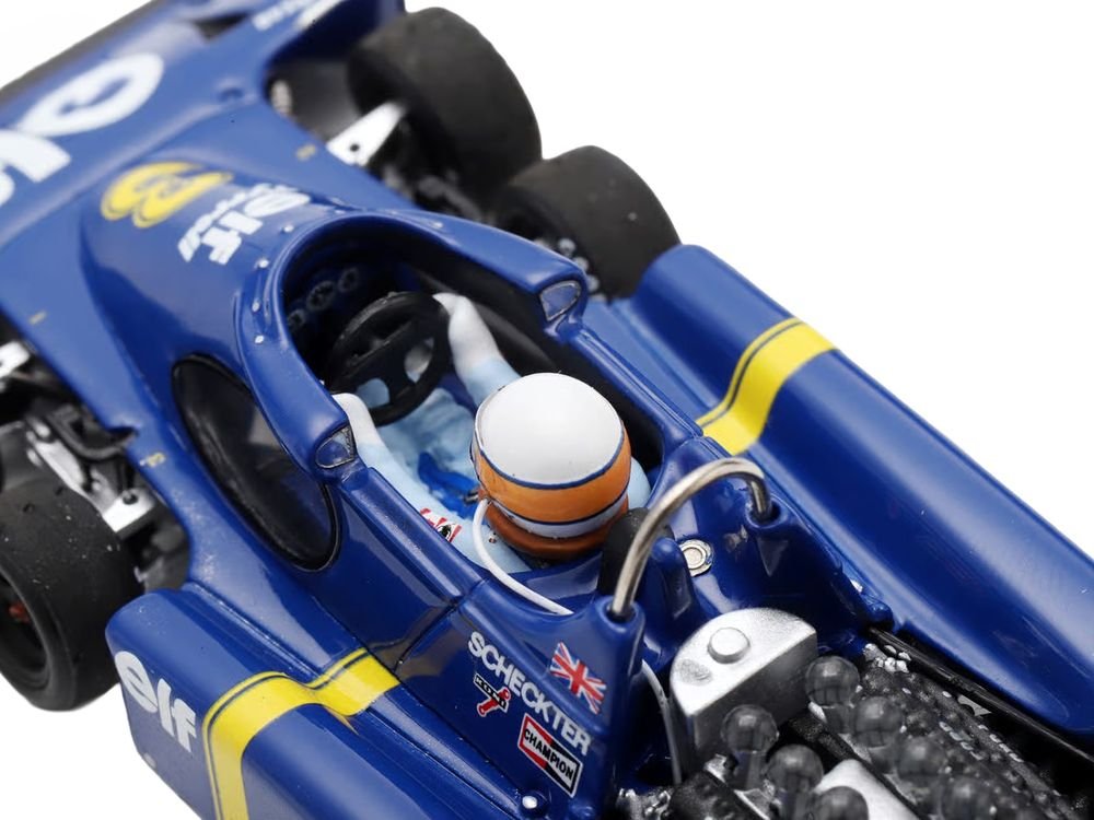 Tyrrell P34 #3 Jody Scheckter Formula One F1 "Dutch GP" (1976) with Driver 1/43 Model Car by Spark view 2