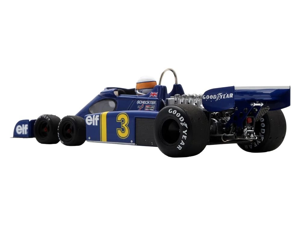 Tyrrell P34 #3 Jody Scheckter Formula One F1 "Dutch GP" (1976) with Driver 1/43 Model Car by Spark view 4