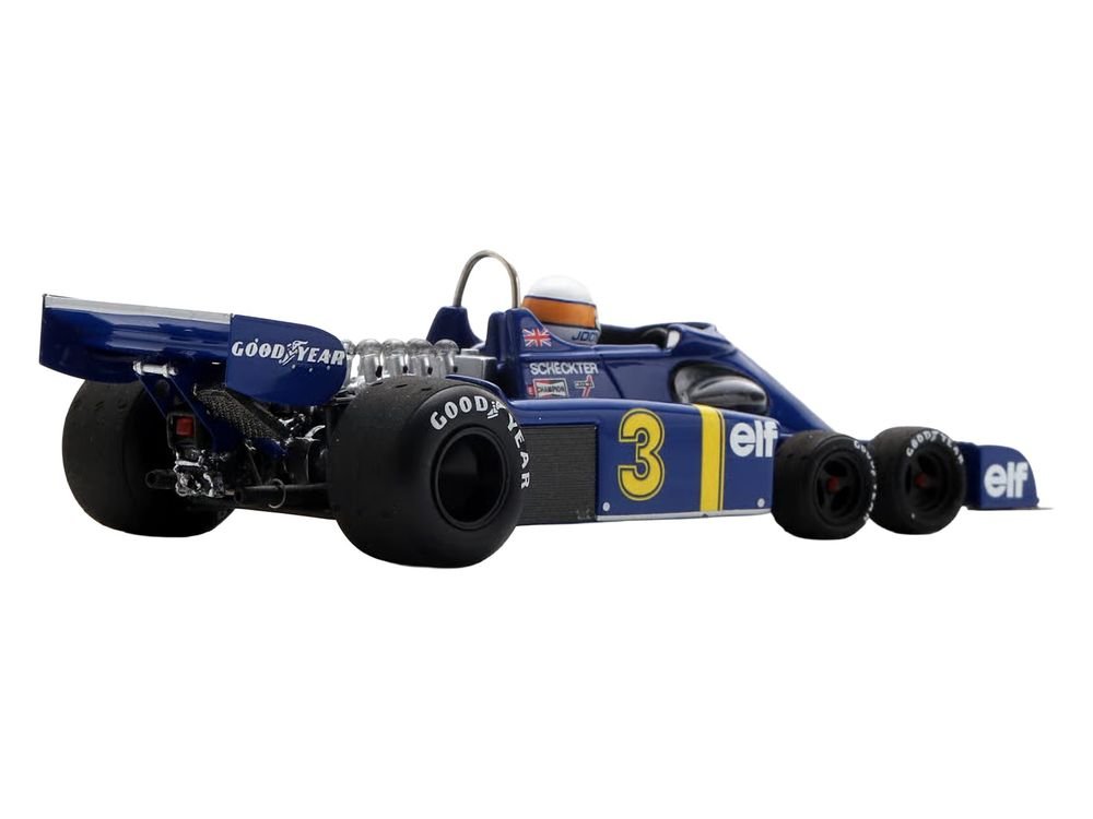 Tyrrell P34 #3 Jody Scheckter Formula One F1 "Dutch GP" (1976) with Driver 1/43 Model Car by Spark view 5