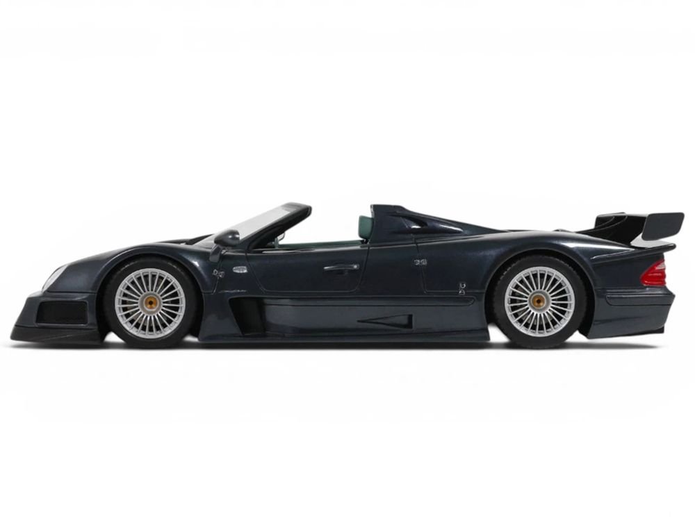 1999 Mercedes-Benz AMG CLK-GTR Roadster Gray Metallic 1/18 Model Car by GT Spirit view 4