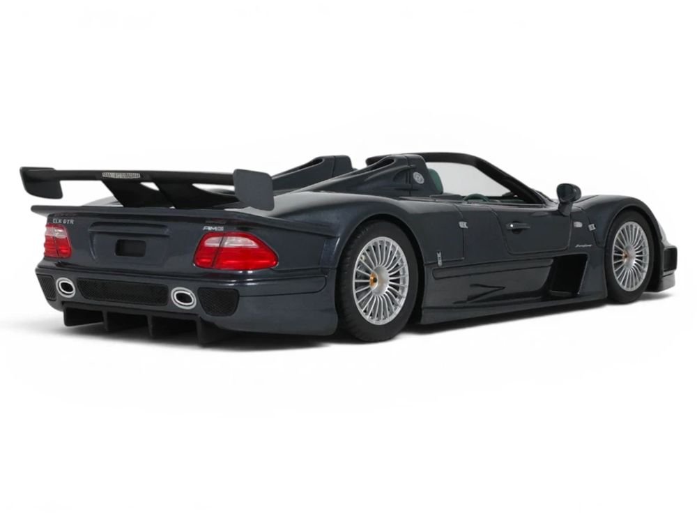 1999 Mercedes-Benz AMG CLK-GTR Roadster Gray Metallic 1/18 Model Car by GT Spirit view 5