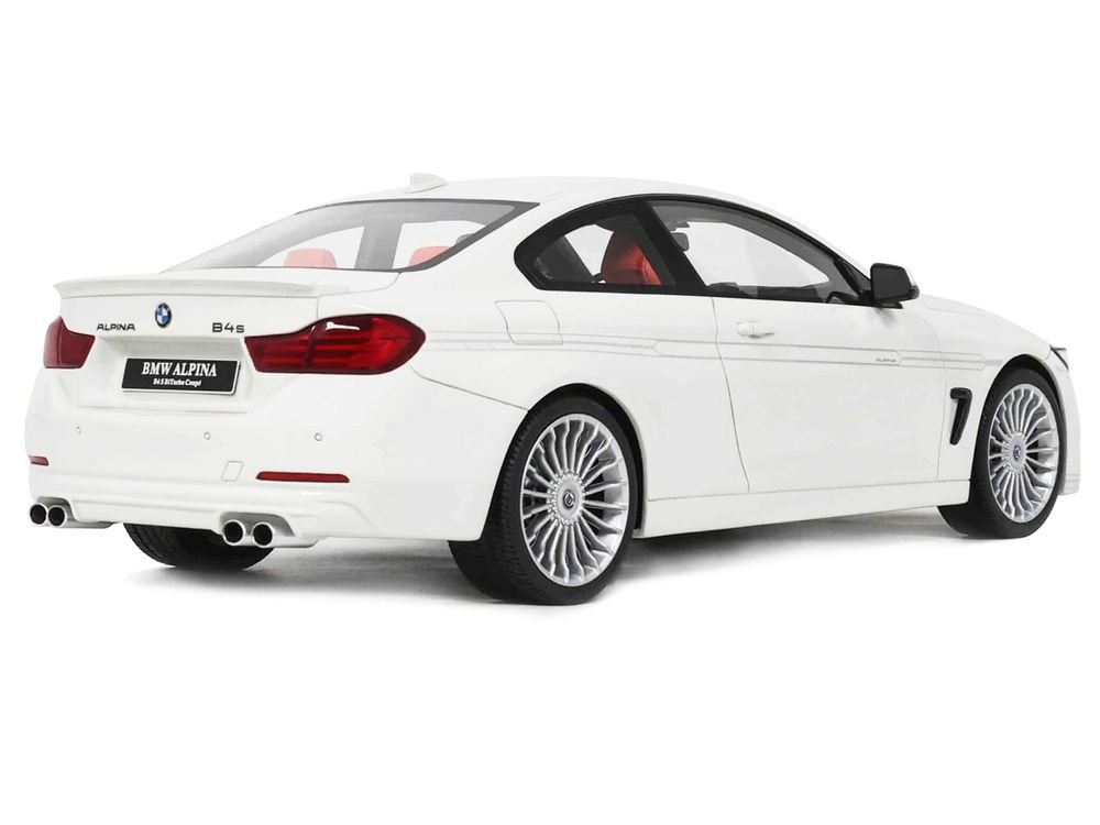 2014 BMW Alpina B4 Bi-Turbo White 1/18 Model Car by GT Spirit view 5
