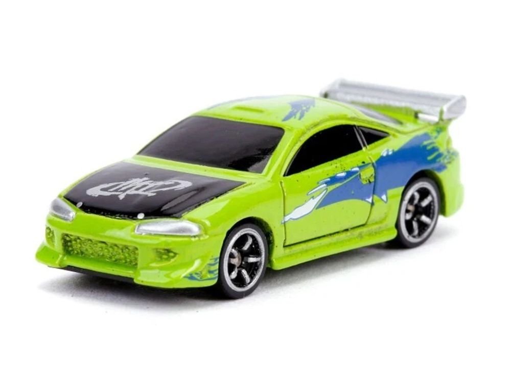 "Fast & Furious 25th Anniversary" 3 piece Set #1 "Nano Hollywood Rides" Diecast Model Cars by Jada view 3