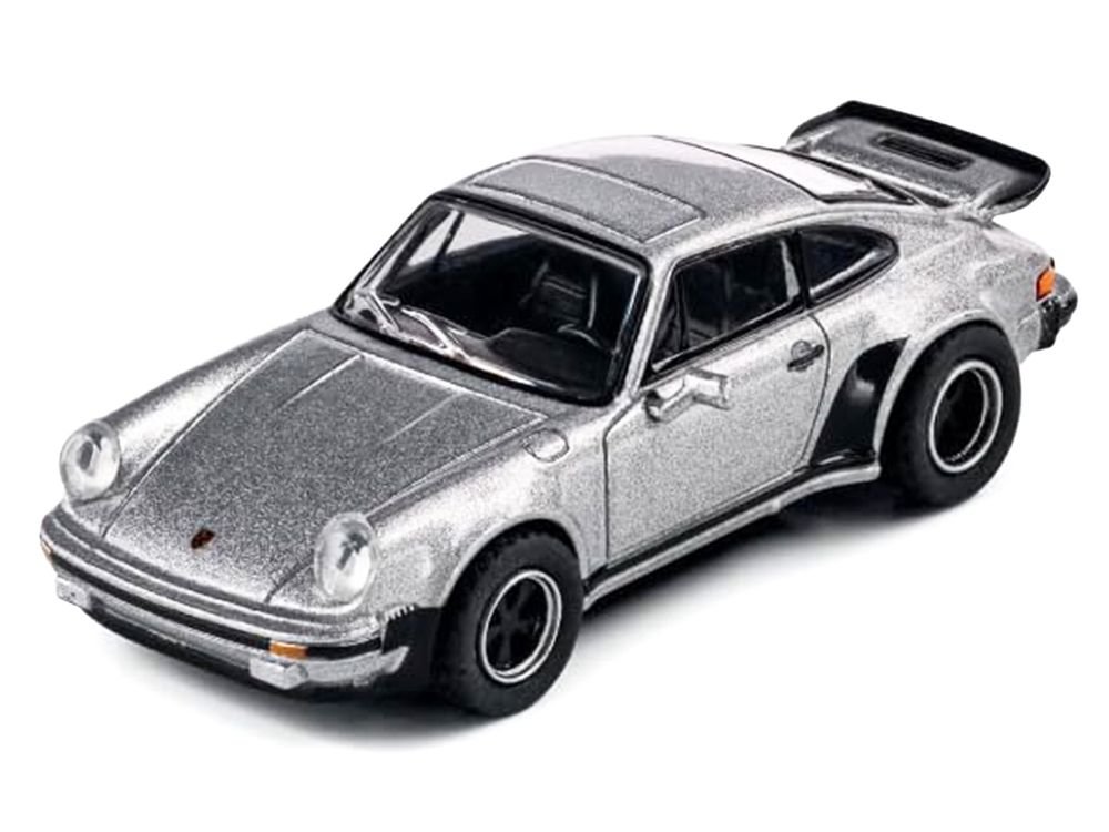 1975 Porsche 930 Turbo Silver Metallic "Collection" Series 1/64 Diecast Model Car by Majorette view 2