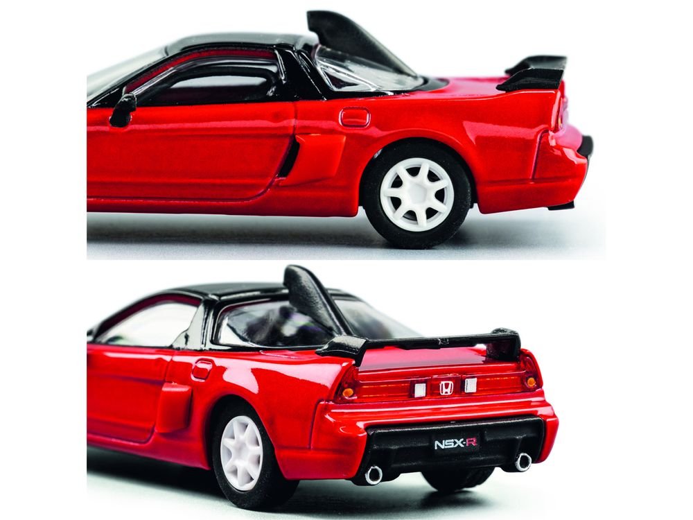 1995 Honda NSX-R GT RHD (Right Hand Drive) Red with Black Top "Collection" Series 1/64 Diecast Model Car by Majorette view 3
