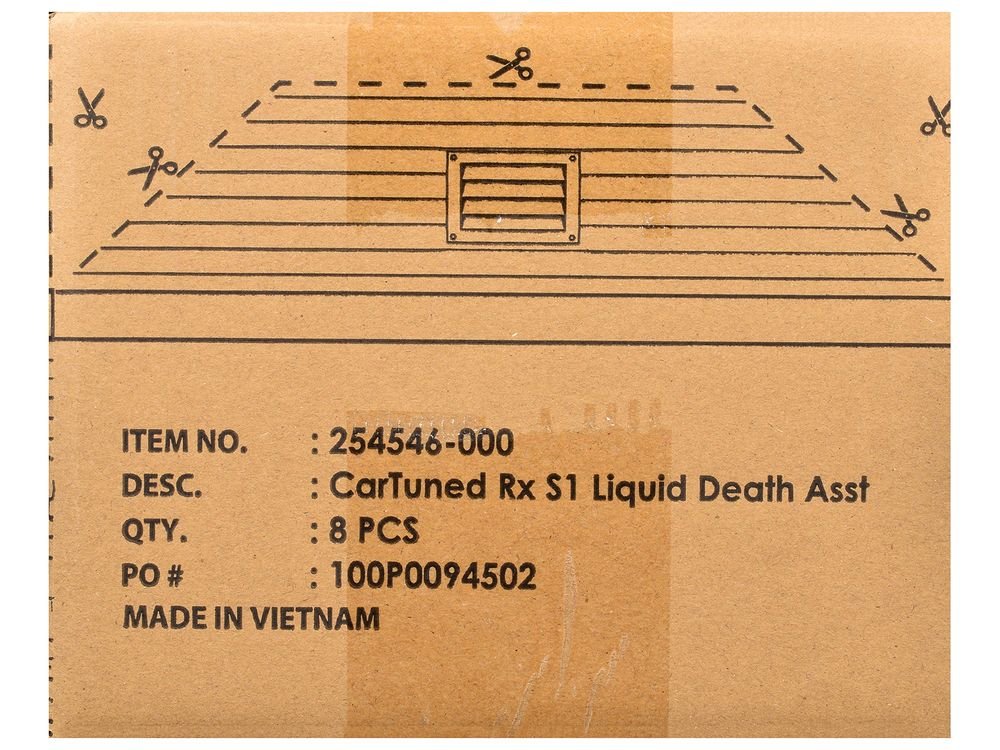 "Liquid Death" 2026 Series 1 Set of 8 Pieces Diecast Model Cars by CarTuned view 2