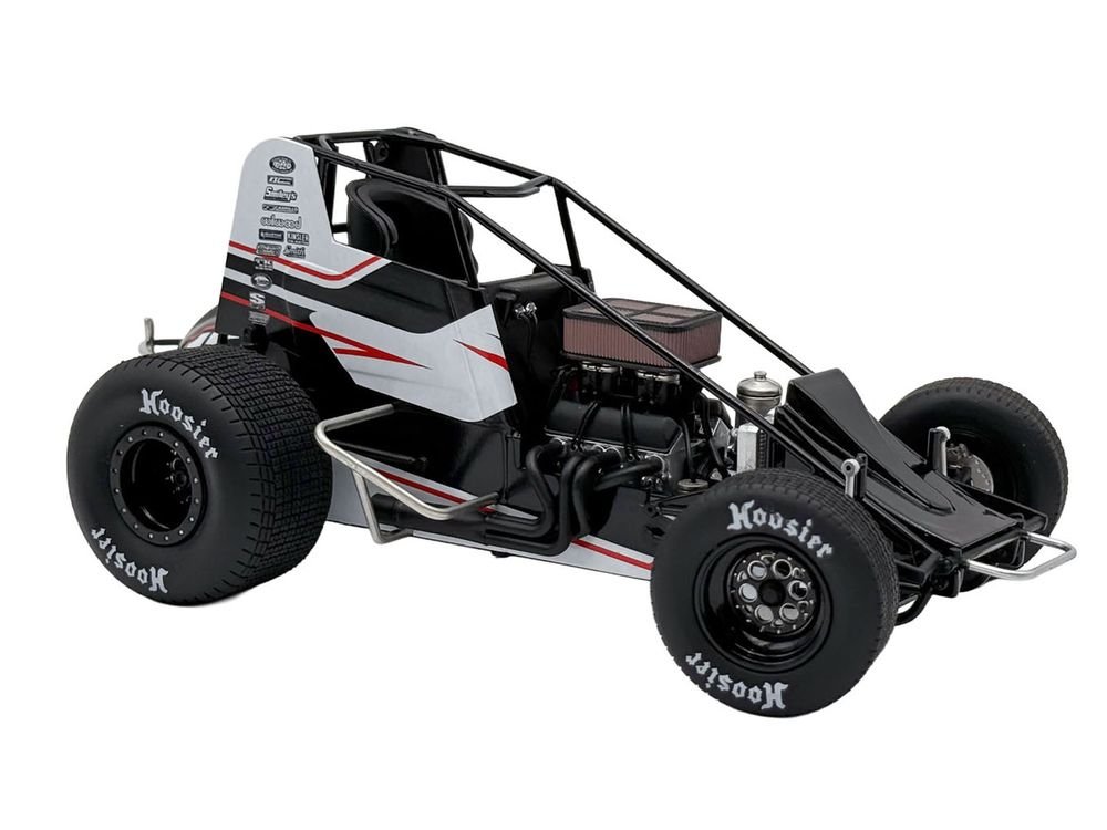 Winged Sprint Car #15H Sam Hafertepe "Townline Variety - Prime Powders" (2026) 1/18 Diecast Model Car by ACME view 3