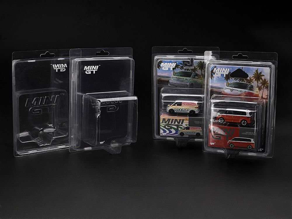 Blister Protector Type B for Large Blister Size Pack of 30 Pieces for 1/64 Scale Models by Mini GT view 2