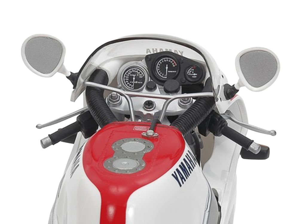 Model Kit Yamaha FZR750R OW01 Motorcycle 1/12 Scale Model by Tamiya view 3