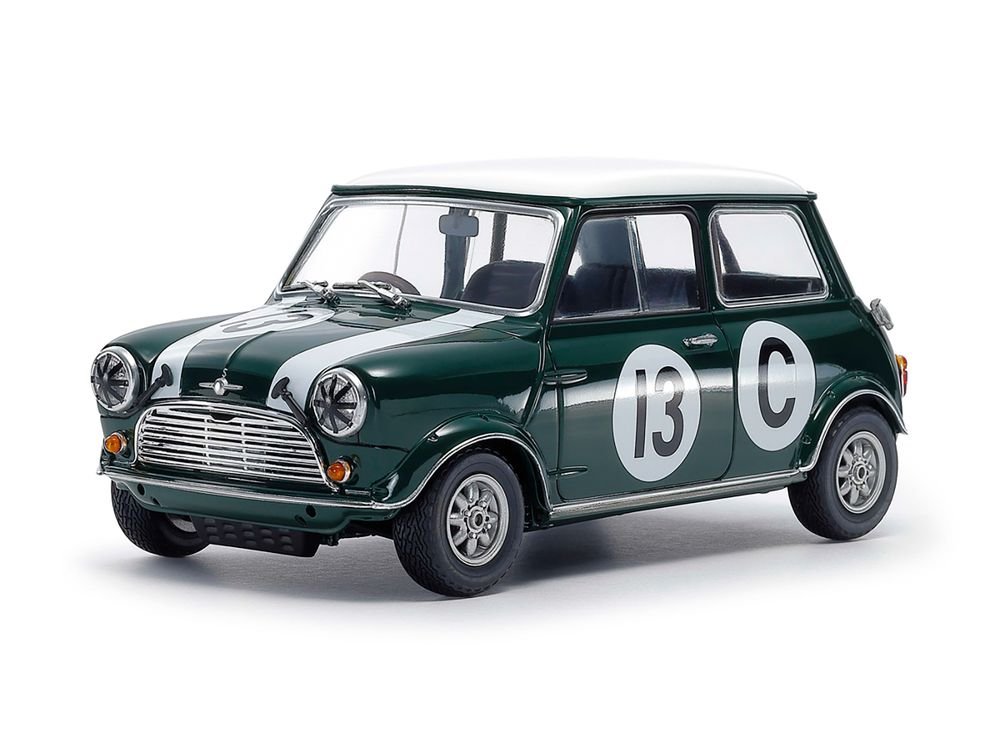 Model Kit Morris Mini Cooper Racing 1/24 Scale Model by Tamiya view 2