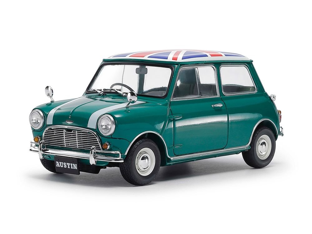 Model Kit Austin Mini Cooper 1275S MK.1 1/24 Scale Model by Tamiya view 2