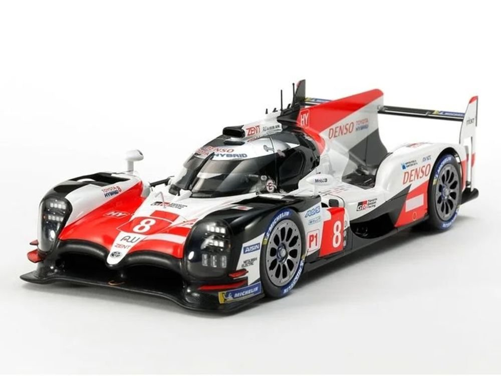 Model Kit Toyota Gazoo Racing TS050 Hybrid 1/24 Scale Model by Tamiya view 2
