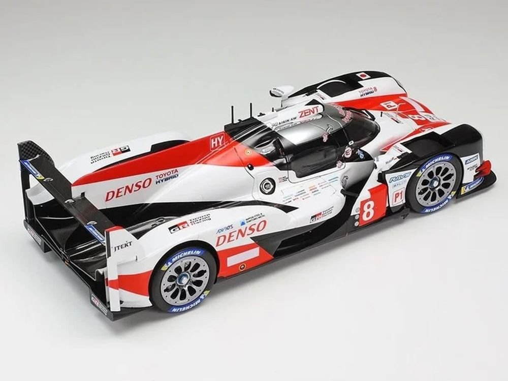 Model Kit Toyota Gazoo Racing TS050 Hybrid 1/24 Scale Model by Tamiya view 3