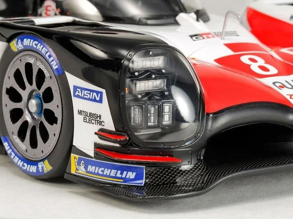Model Kit Toyota Gazoo Racing TS050 Hybrid 1/24 Scale Model by Tamiya view 5
