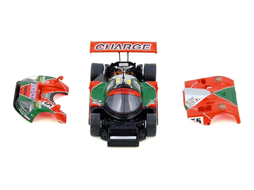 Mazda 787B #55 Johnny Herbert - Volker Weidler - Bertrand Gachot "Mazdaspeed" Winner "24 Hours of Le Mans" (1991) 1/64 Diecast Model Car by Inno Models view 3