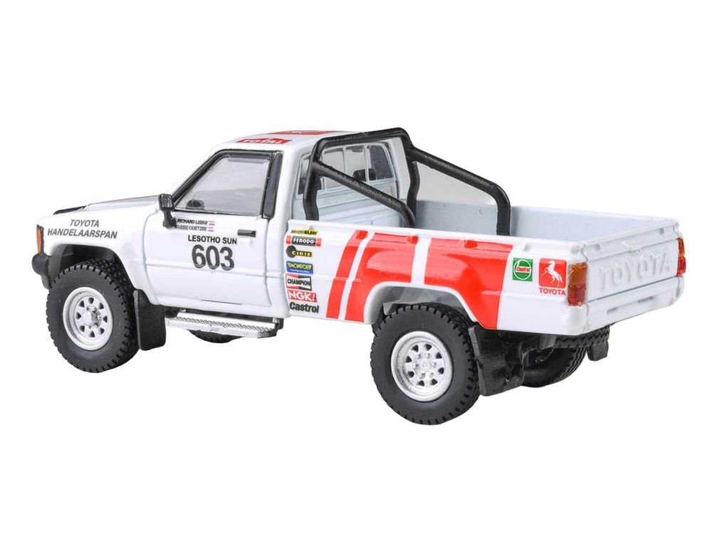 Toyota Hilux Pickup Truck #603 Kassie Coetzee - Richard Leeke Winner "Roof of Africa" (1993) 1/64 Diecast Model Car by Paragon Models view 3
