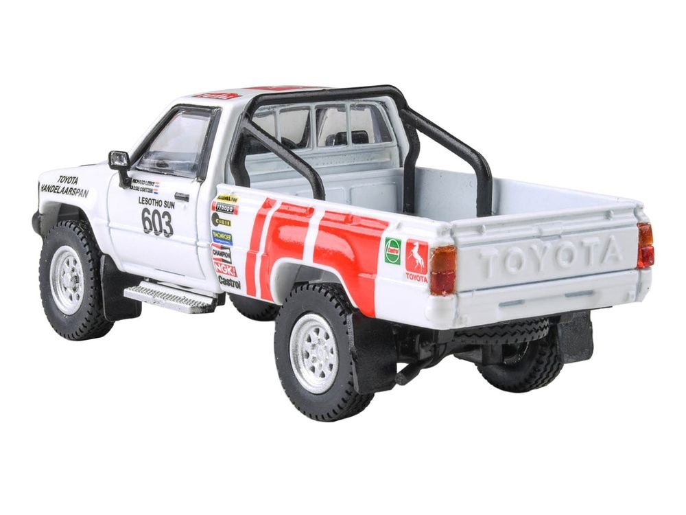 Toyota Hilux Pickup Truck #603 Kassie Coetzee - Richard Leeke Winner "Roof of Africa" (1993) 1/64 Diecast Model Car by Paragon Models view 5