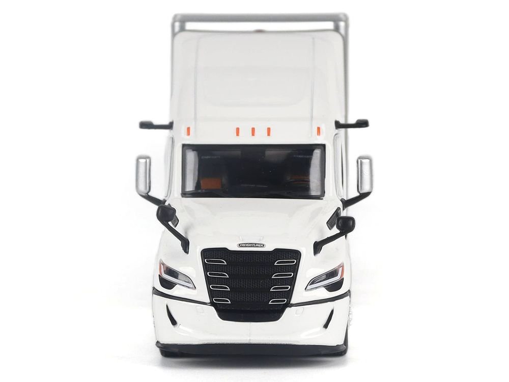 2025 Freightliner Cascadia Gen-5 Sleeper Cab Truck White with Great Dane Champion 53ft Dry Cargo Trailer "Transport Series" 1/50 Diecast Model by Diecast Masters view 4