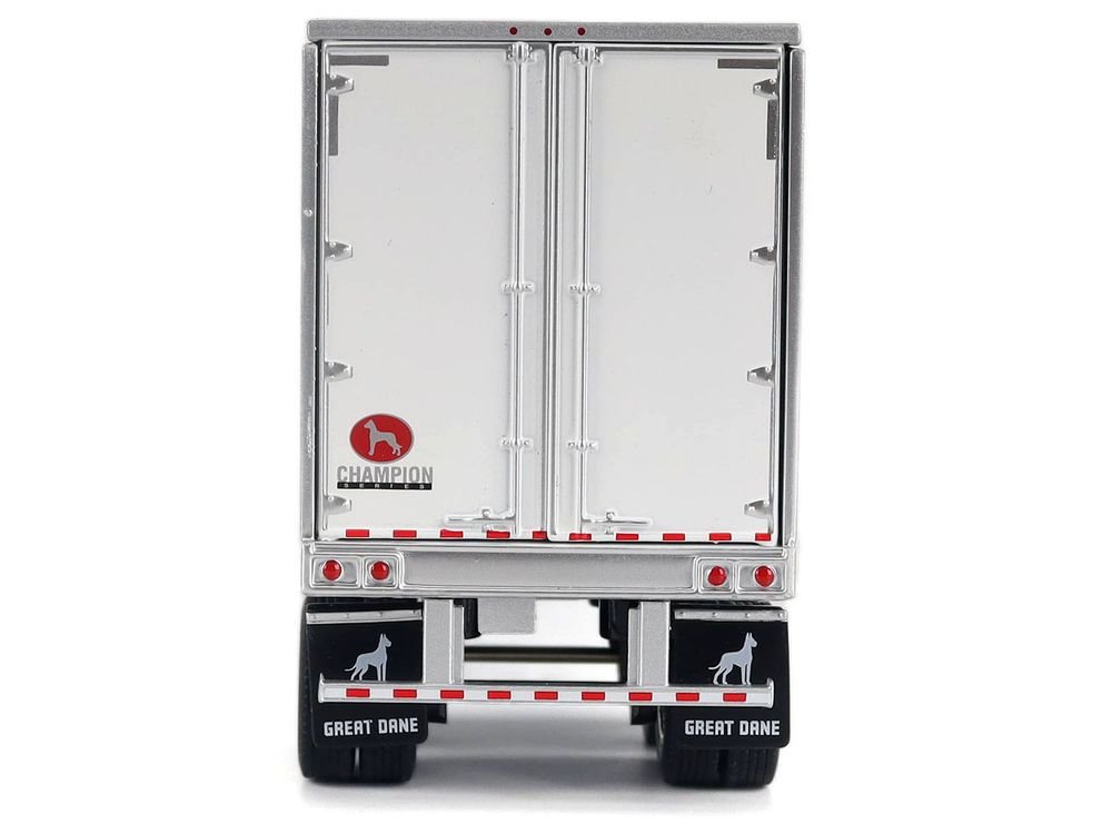 2025 Freightliner Cascadia Gen-5 Sleeper Cab Truck White with Great Dane Champion 53ft Dry Cargo Trailer "Transport Series" 1/50 Diecast Model by Diecast Masters view 5
