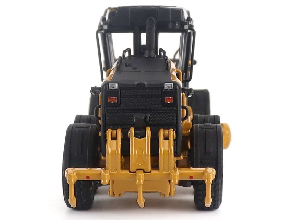 CAT Caterpillar 140 JOY Motor Grader Yellow with Black Top "High Line" Series 1/50 Diecast Model by Diecast Masters view 4