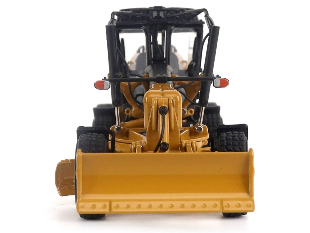CAT Caterpillar 140 JOY Motor Grader Yellow with Black Top "High Line" Series 1/50 Diecast Model by Diecast Masters view 5