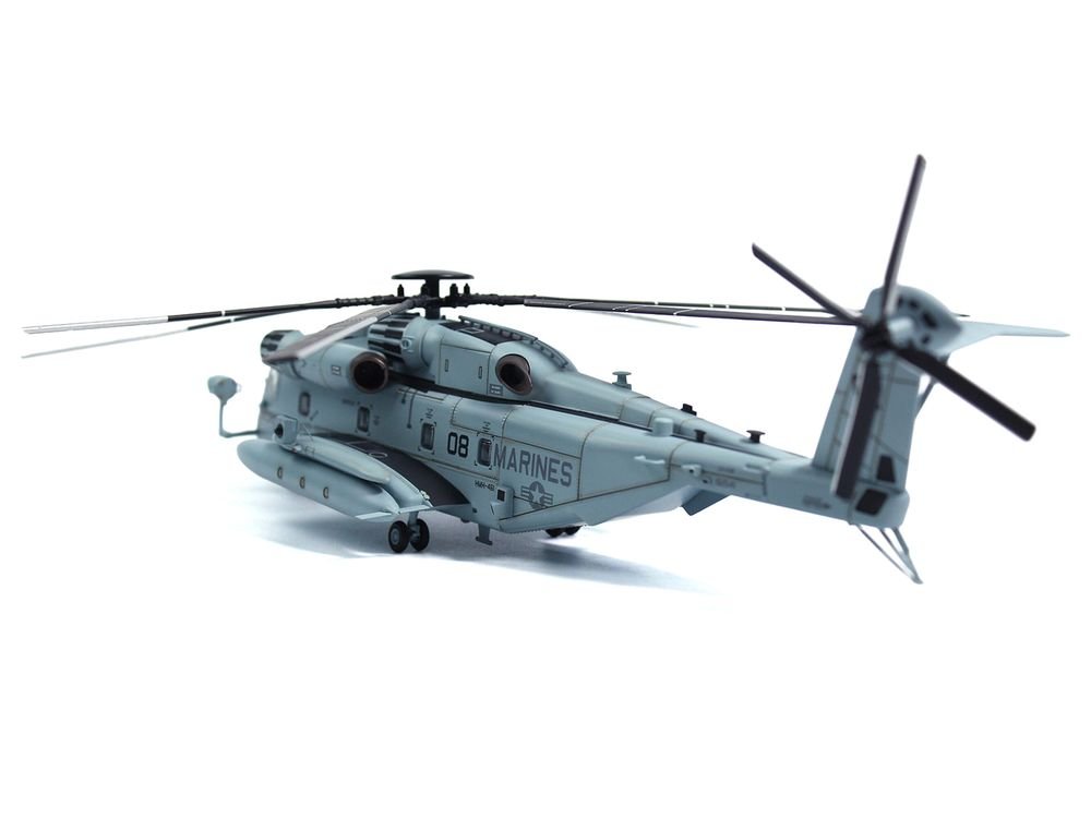 Sikorsky CH-53E Super Stallion Helicopter #08 "161541 HMH-461 Ironhorse 08/CJ Operation Iraqi Freedom" United States Marine Corps 1/72 Diecast Model by Panzerkampf view 3
