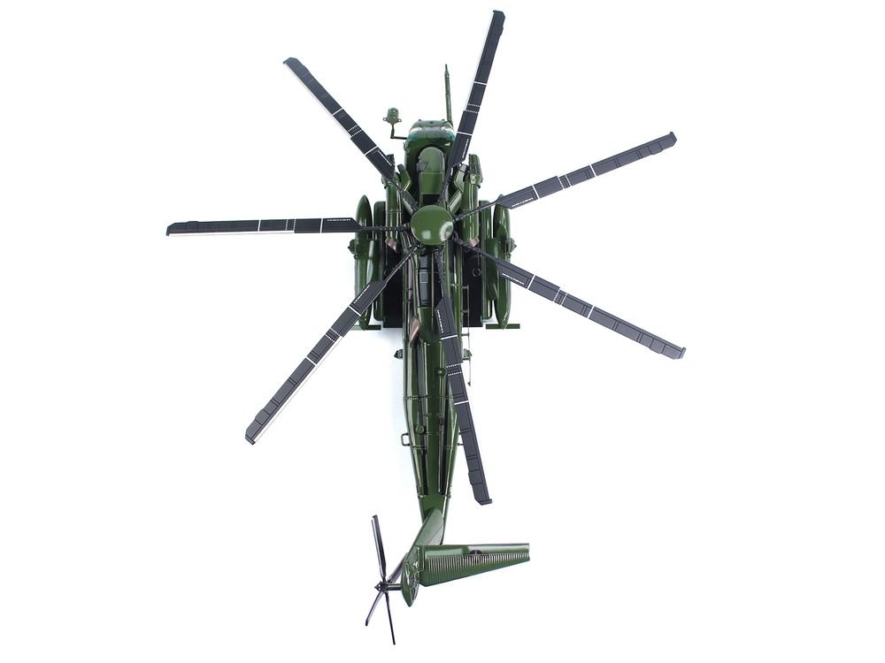 Sikorsky CH-53E Sea Stallion Helicopter #32 "HMX-1 Nighthawks MCAS Quantico VA" United States Marine Corps 1/72 Diecast Model by Panzerkampf view 4