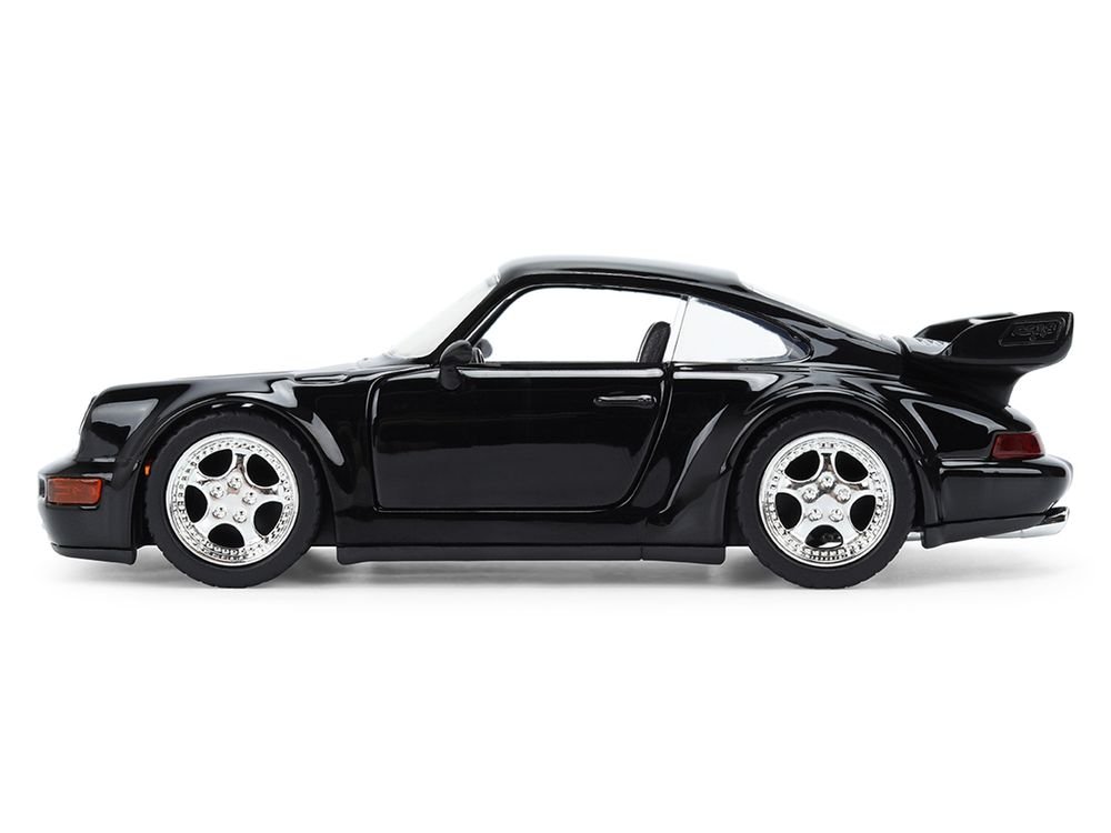 Porsche 911 Carrera RS 3.8 (964) Black "The Fast and the Furious: Tokyo Drift" (2006) Movie "25 Years of Fast & Furious" Series 1/32 Diecast Model Car by Jada view 3