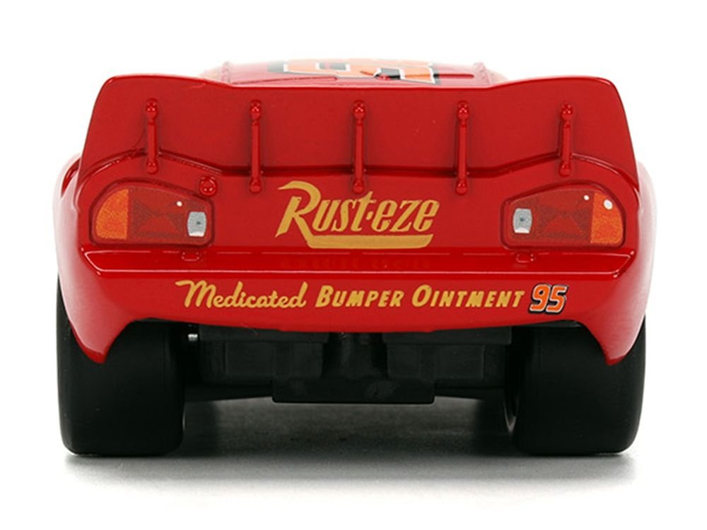 Lightning McQueen #95 Red "Cars" (2006) Movie "Hollywood Rides" Series 1/32 Diecast Model Car by Jada view 5