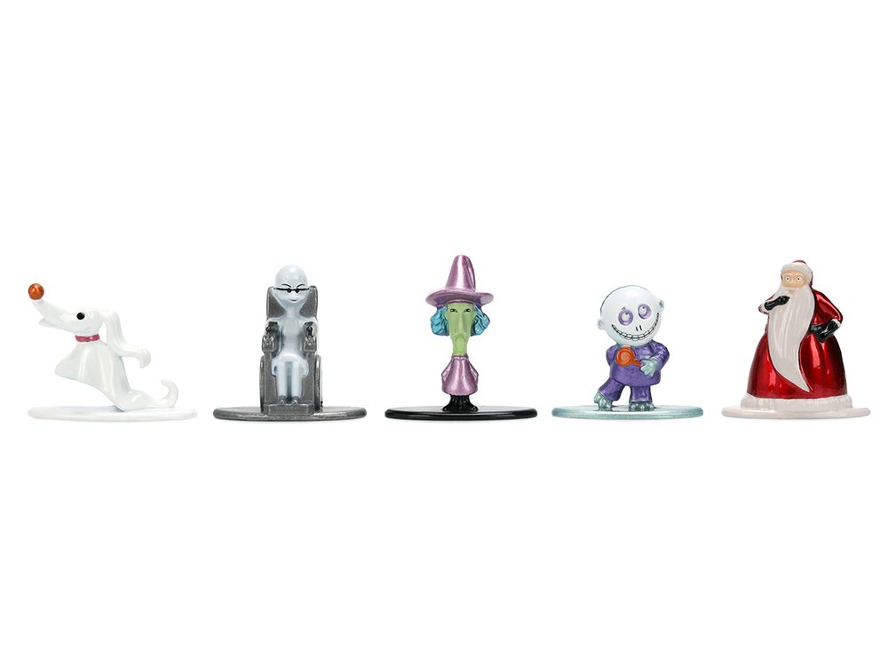 Set of 12 Diecast Figures "The Nightmare Before Christmas" (1993) Movie "Nano Metalfigs" Series Diecast Models by Jada view 4