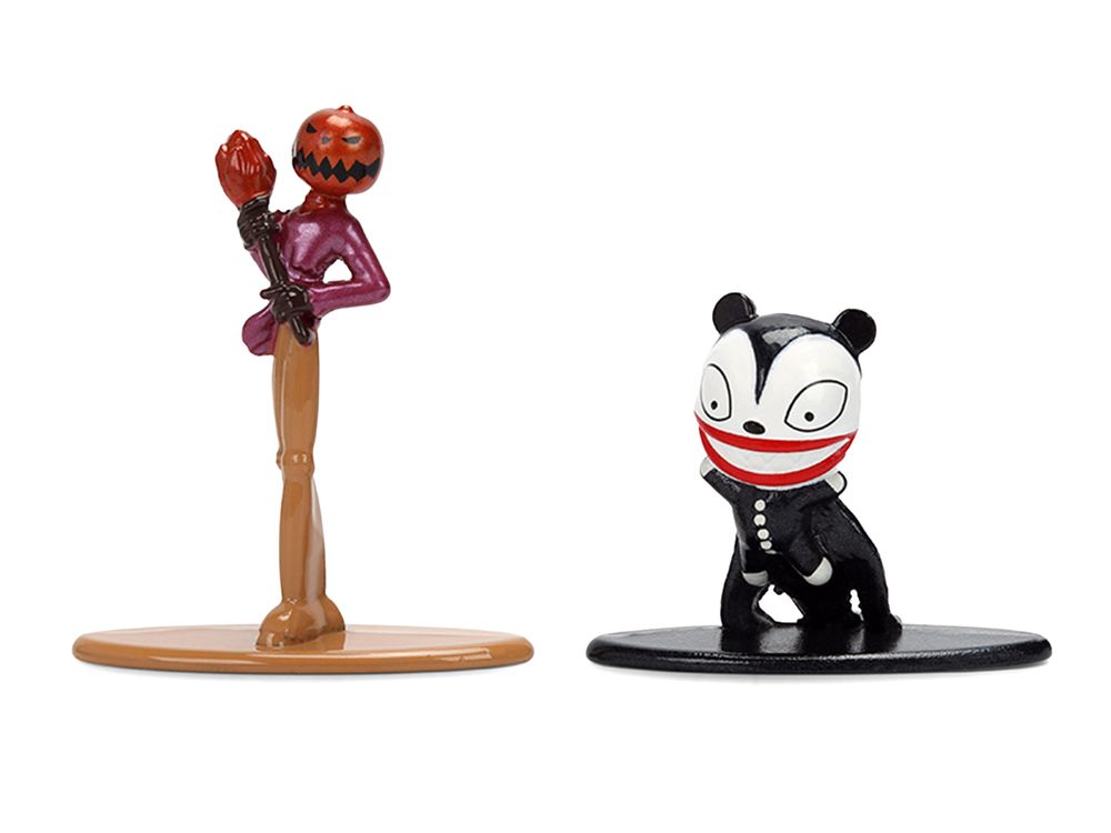 Set of 12 Diecast Figures "The Nightmare Before Christmas" (1993) Movie "Nano Metalfigs" Series Diecast Models by Jada view 5