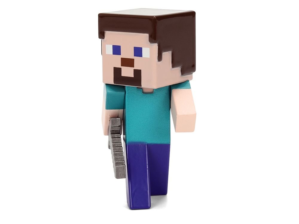 Set of 4 Diecast Figures "Minecraft" Video Game Wave 7 "Metalfigs" Series Diecast Models by Jada view 2
