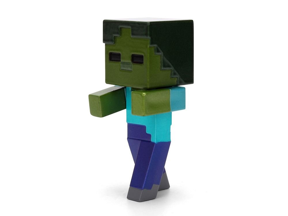 Set of 4 Diecast Figures "Minecraft" Video Game Wave 7 "Metalfigs" Series Diecast Models by Jada view 3