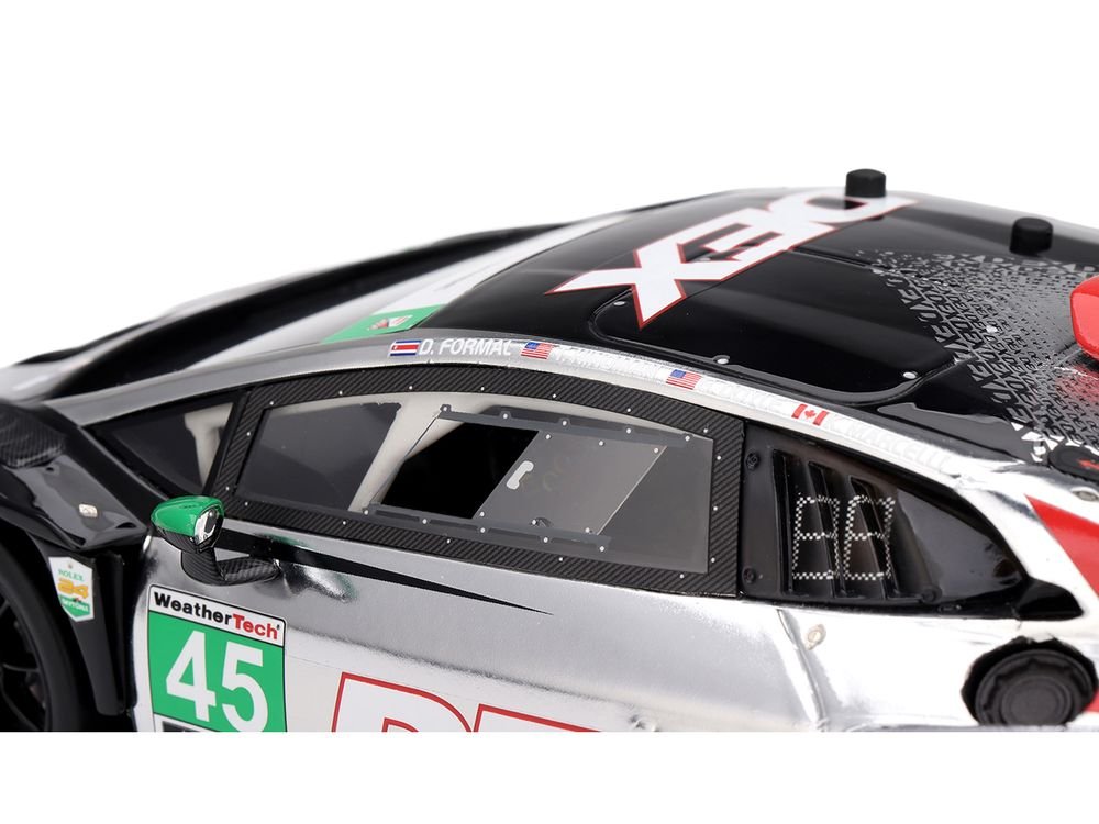 Lamborghini Huracan GT3 EVO2 #45 Graham Doyle - Danny Formal - Trent Hindman - Kyle Marcelli "Wayne Taylor Racing" IMSA "24 Hours of Daytona" (2025) 1/18 Model Car by Top Speed view 2