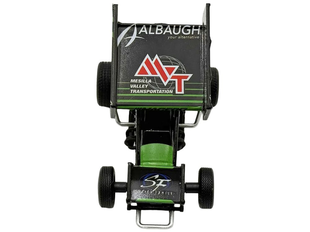 Winged Sprint Car #41 Carson Macedo "Albaugh" Jason Johnson Racing (2026) 1/50 Diecast Model Car by ACME view 5
