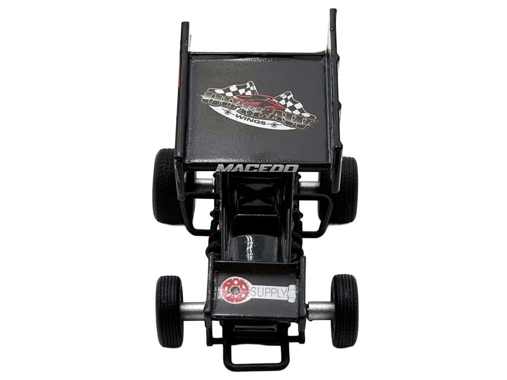Winged Sprint Car #2C Cole Macedo "Two C Racing" (2026) 1/50 Diecast Model Car by ACME view 5