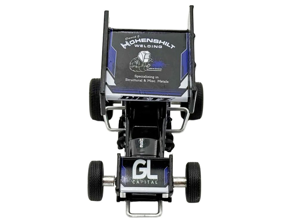 Winged Sprint Car #23 Chase Dietz "Treyco Manufacturing - Mountain Ridge Metals" (2026) 1/50 Diecast Model Car by ACME view 5