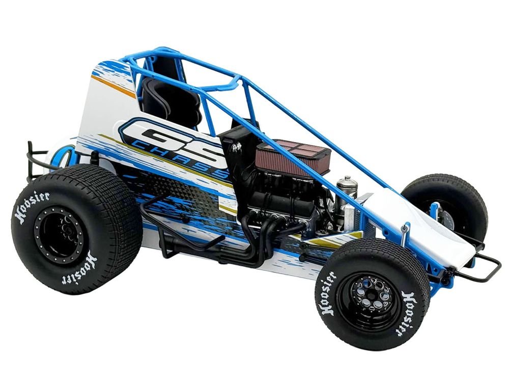 Winged Sprint Car #0 Glenn Styres "GSR Chassis - Ohsweken Speedway" (2026) 1/18 Diecast Model Car by ACME view 3