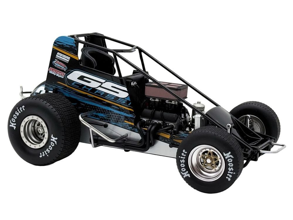 Winged Sprint Car #21 Kyle Phillips "GSR Chassis - Ohsweken Speedway" (2026) 1/18 Diecast Model Car by ACME view 3