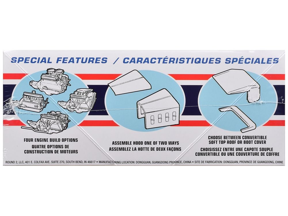 Skill 2 Model Kit 1932 Chevrolet Roadster Street Rod 1/25 Scale Model by MPC view 2