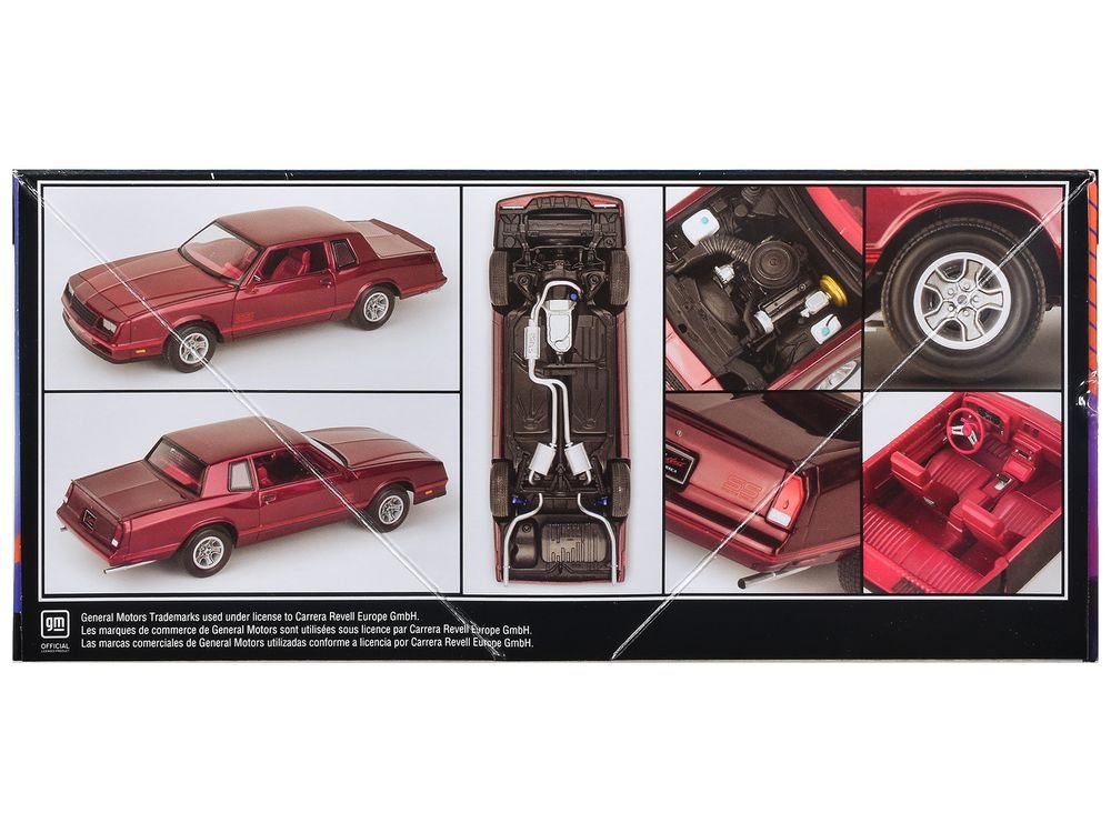 Level 4 Model Kit 1987 Chevrolet Monte Carlo SS 1/24 Scale Model by Revell view 3