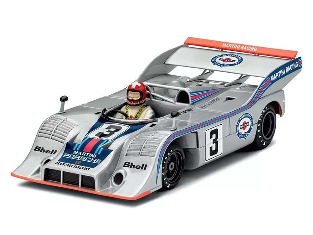 Level 4 Model Kit Porsche 917/10 All-Included Kit 1/32 Scale Model by Revell view 2