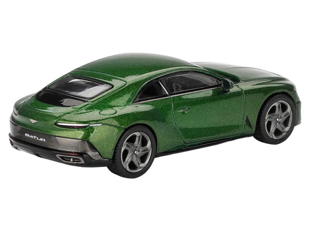 Bentley Batur Scarab Green Metallic Limited Edition 1/64 Diecast Model Car by Mini GT view 4