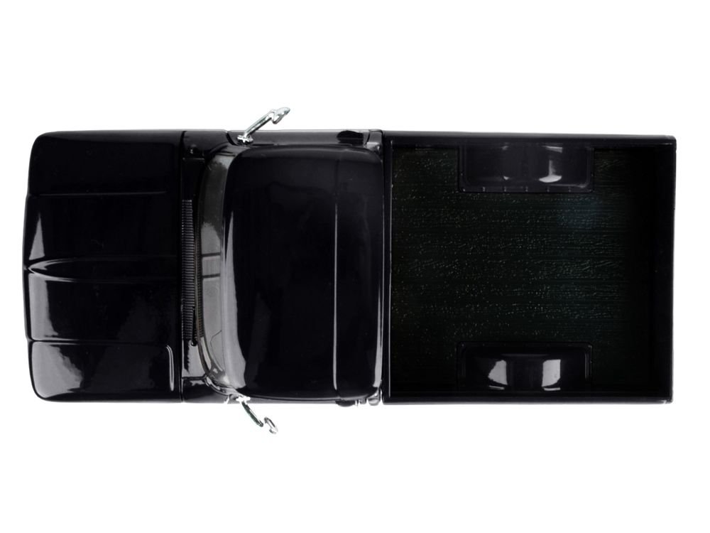 1966 Chevrolet C10 Fleetside Pickup Truck Black "Maxx Design" "Timeless Legends" Series 1/24 Diecast Model Car by Motormax view 5