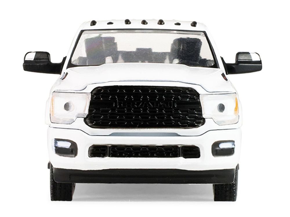 2023 Ram 2500 Bighorn Pickup Truck White "Auto Mall" Series 8 1/64 Diecast Model Car by Greenlight view 5