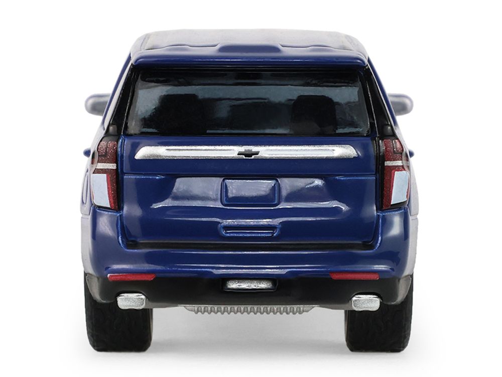2024 Chevrolet Tahoe Midnight Blue Metallic "Auto Mall" Series 8 1/64 Diecast Model Car by Greenlight view 5