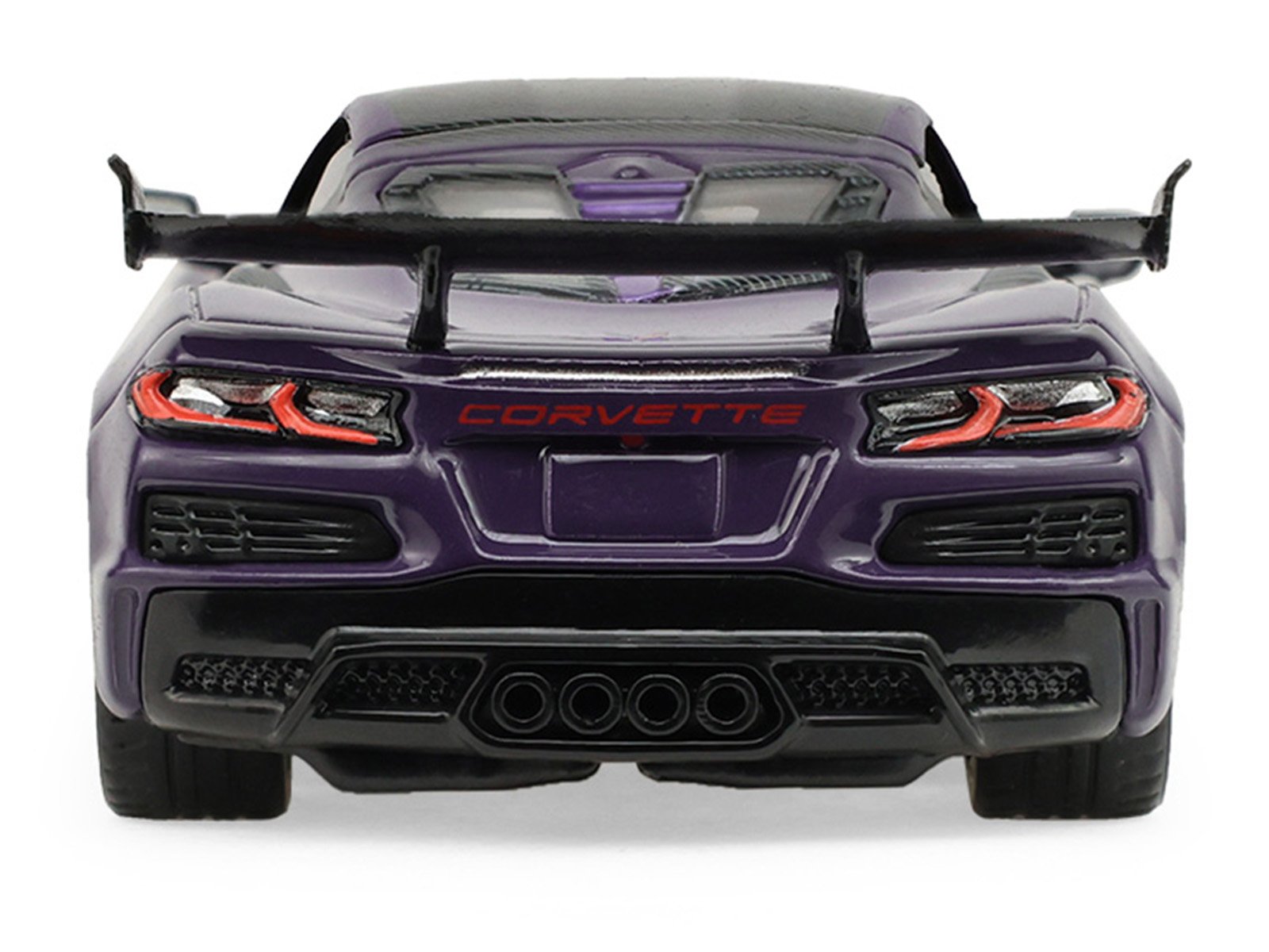 2025 Chevrolet Corvette ZR1 Hysteria Purple Metallic with Carbon Top "Auto Mall" Series 8 1/64 Diecast Model Car by Greenlight view 5