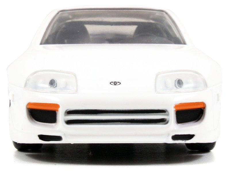 Brian's Toyota Supra White "Fast & Furious 7" (2015) Movie "25 Years of Fast & Furious" Series 1/32 Diecast Model Car by Jada view 3